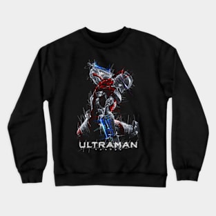 ultra man suit ver Crewneck Sweatshirt